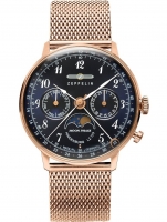 Ceas: Zeppelin 7039M-3 LZ Hindenburg moonphase 36mm 3ATM