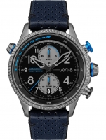 Ceas: AVI-8 AV-4080-02 Hawker Hunter Chronograph 44mm 5ATM