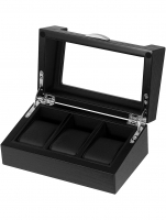 Ceas: Rothenschild watch box RS-2375-3-OAK for 3 watches black