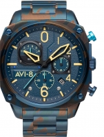Ceas: AVI-8 AV-4052-33 Hawker Hunter Chronograph 45mm 5ATM