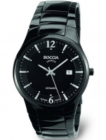 Ceas: Boccia 3572-02 men`s watch ceramic titanium 39mm 3ATM