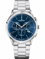 Ceas: Edox 10236-3M-BUIN Les Vauberts Chronograph 42mm 5ATM