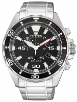 Ceas: Ceas barbatesc Citizen AT2430-80E Eco-Drive Cronograf  43mm 10ATM