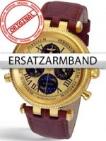 Ceas: Curea de ceas Perigaum in braun fur Millennium P-0507-GG Goldschließe