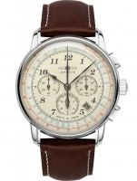 Ceas: Ceas barbatesc Zeppelin 7624-3 Los Angeles LZ126 Automati Cronograf 42mm 5ATM