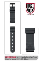 Ceas: Luminox PU Ersatzband FP.2201.20B [22 mm] schwarz m. schwarzer Schlie&szlig;e