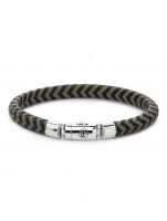 Ceas: Rebel & Rose Armband Black-Olive RR-L0062-S-L Herren