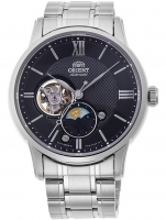 Ceas: Orient RA-AS0008B10B classic moon phase 42mm 5ATM