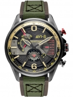 Ceas: AVI-8 AV-4056-03 Hawker Harrier Chronograph 45mm 5ATM