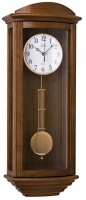Ceas: JVD N2220/11 Pendeluhr, Holzgeh&auml;use, Nussbaum, H&ouml;he 70 cm