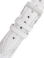 Ceas: Curea de ceas Morellato A01X2197052017CR18 weisses Krokodil Uhren18mm