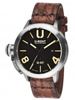 Ceas: Ceas barbatesc U-Boat 8105 Classico U-47 Automat Negru 47mm 100M