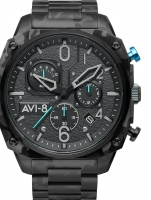 Ceas: AVI-8 AV-4052-11 Hawker Hunter Chronograph 45mm 5ATM