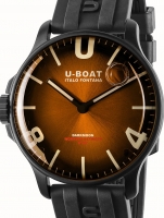 Ceas: U-Boat 8699/B Darkmoon Brown IPB Soleil 44mm 5ATM